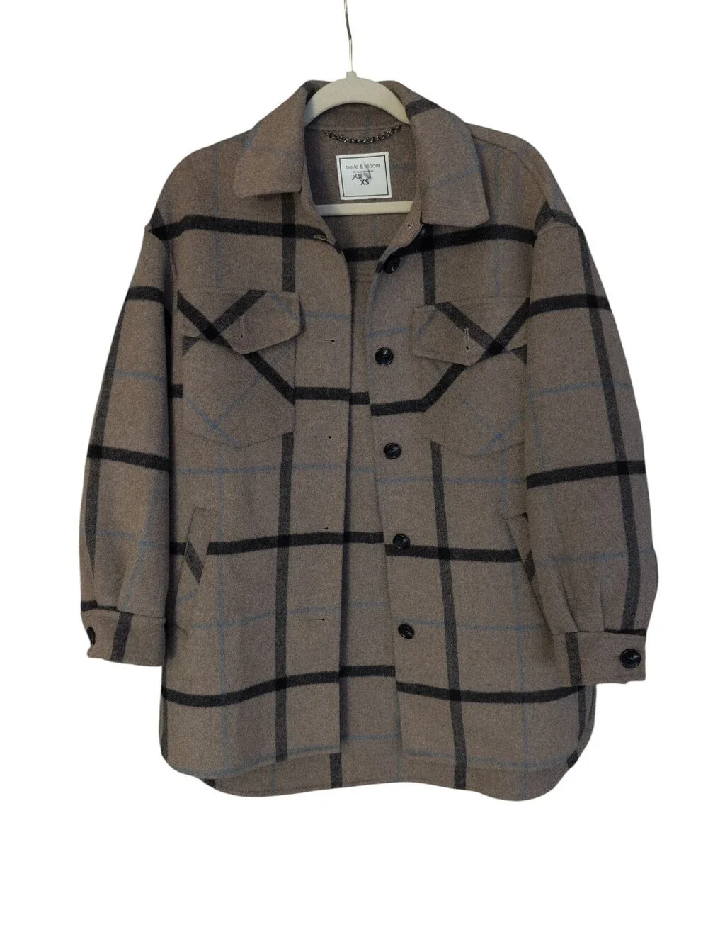 Belle & Bloom Rivers Edge Wool Blend Shirt Jacket - Picture 6 of 9